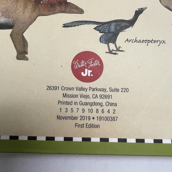 Jurassic Animal Encyclopedia Activity Journal Includes Stickers and Poster - Picture 10 of 11